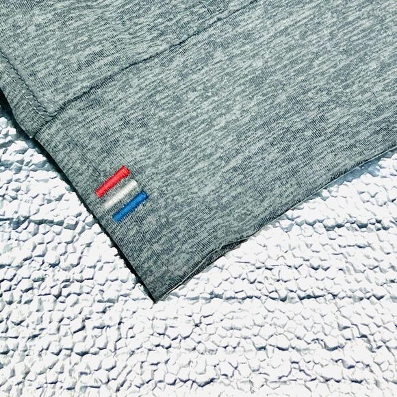 Fourlaps Stratus Wrap Cardigan Heather Gray Belted Robe Comfort Leisure Preppy - Picture 12 of 16